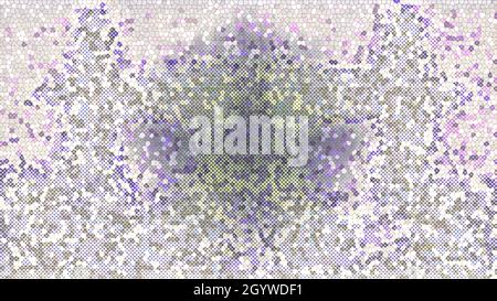Ein abstraktes Mosaik grunge Hintergrundbild. Stockfoto