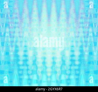 Eine abstrakte Wellig psychedelischen Hintergrundbild. Stockfoto