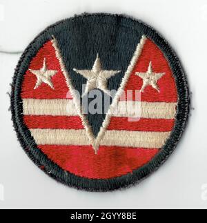 Patch 124. Armee Reserve-Kommando 1968 Stockfoto