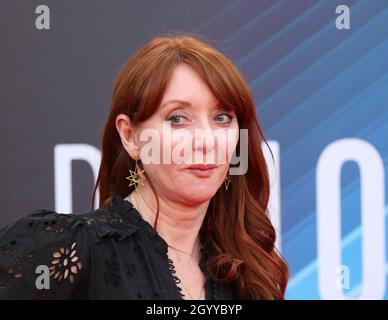 Elizabeth Berrington, Letzte Nacht in Soho, 65. BFI London Film Festival, Royal Festival Hall - Southbank Centre, London, Großbritannien, 09. Oktober 2021, Foto von Stockfoto
