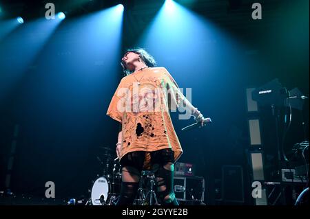 9. Oktober 2021, Doncaster, South Yorkshire, USA: Renforshort Performing at Doncaster Dome, UK, 09.10.2021 (Bildquelle: © Robin Burns/ZUMA Press Wire) Stockfoto