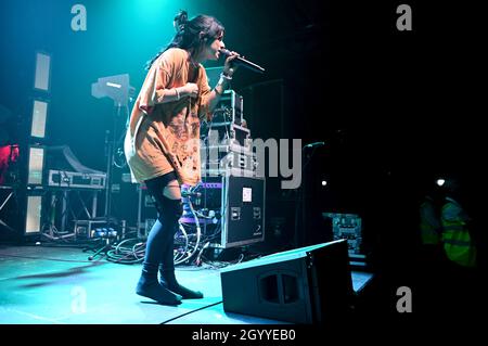 9. Oktober 2021, Doncaster, South Yorkshire, USA: Renforshort Performing at Doncaster Dome, UK, 09.10.2021 (Bildquelle: © Robin Burns/ZUMA Press Wire) Stockfoto