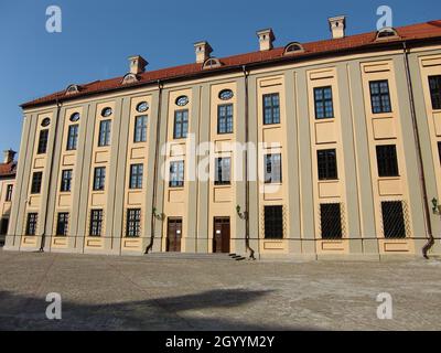 Burg Nesvizh (Bezirk Nyasvizh, Region Minsk, Republik Belarus) Stockfoto