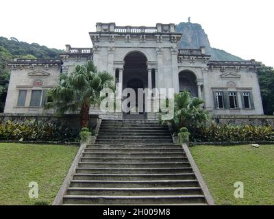 Parque Lage (Jardim Botânico, Rio de Janeiro, Föderative Republik Brasilien) Stockfoto