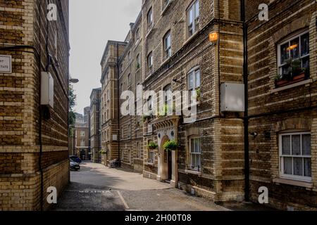 Peabody Trust, Clerkenwell Estate, London, Großbritannien. Stockfoto