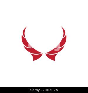 Taurus Logo Vorlage Vektor icon Abbildung design Stockfoto