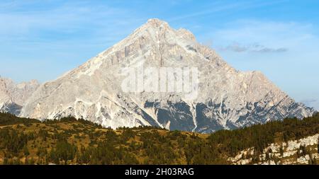 Monte Antelao, Südtirol, Alpen Dolomitenberge, Italien Stockfoto