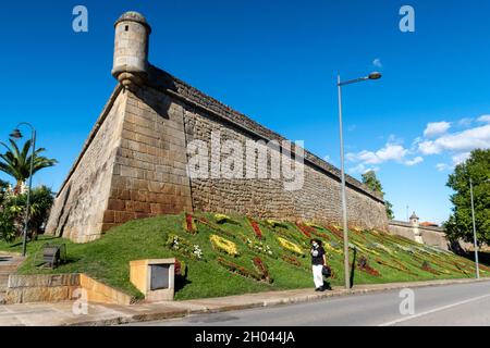 Forte de São Francisco, Chaves, Portugal Stockfoto