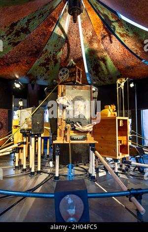 Automata Carrousel von Geert Hautekiet beim Greenwich + Docklands International Festival, Greenwich, London, Großbritannien Stockfoto