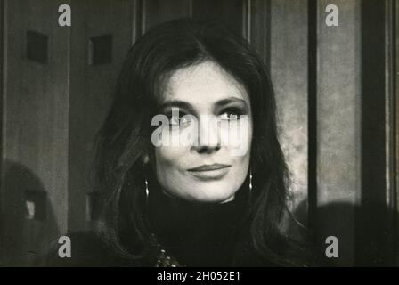 Die britische Filmschauspielerin Jacqueline Bisset, 1970er Jahre Stockfoto