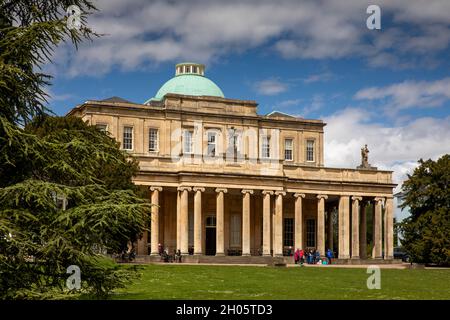 Großbritannien, Gloucestershire, Cheltenham, Pittville Park, Pumpenraumgebäude Stockfoto