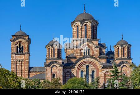 Orthodoxe Kirche der Heiligen Zeichen in Belgrad Stockfoto