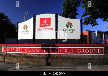 The Old Trafford Cricket, Talbot Rd, Stretford, Lancashire, Manchester, England Stockfoto