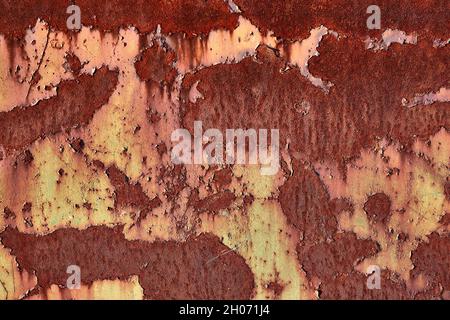 Rostige kratzig Textur Stockfoto