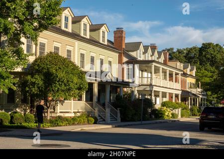 Cold Spring ist ein historisches Dorf am Hudson River im US-Bundesstaat New York Stockfoto