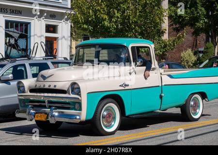 Cold Spring ist ein historisches Dorf am Hudson River im US-Bundesstaat New York Stockfoto