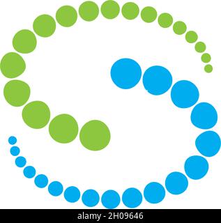 Business corporate S schreiben Logo Design Vector Stock Vektor