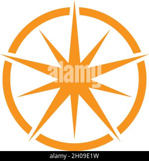 Star Logo und Icon Vorlage Vektor Illustration Design Stock Vektor