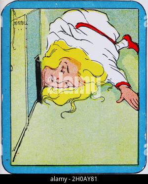 Illustration von John R. Neill für 'Alice im Wunderland' von Lewis Carroll. Chicago: Die Reilly & Britton Co., (1908). Stockfoto