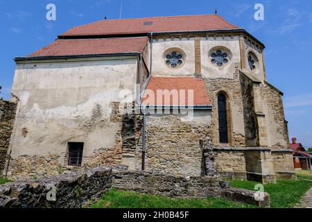Die Ruinen des Karta Zisterzienserklosters (Manastirea cisterzienserkloster Carta) im Kreis Sibiu im südlichen Teil Siebenbürgens (Transil Stockfoto