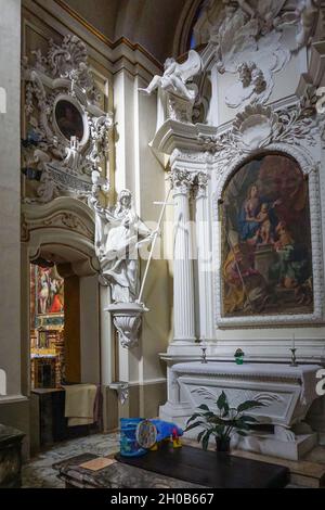 Kathedrale San Settimio Jahrhundert XVIII, Jesi, Marken, Italien, Europa Stockfoto