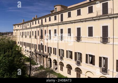 Städtische Kunstgalerie, Palazzo Pianetti View, Jesi, Marken, Italien, Europa Stockfoto