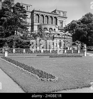 Landhausvilla Villa Berg in Stuttgart, Deutschland, 1930er Jahre. Villa Villa Berg in Stuttgart, Deutschland 1930. Stockfoto