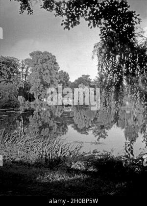 Landschaft in und um Danzig Mehlsack, 1930er Jahre. Die Landschaft in und um Danzig Mehlsack, 1930er Jahre. Stockfoto