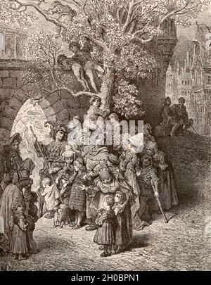 Illustration von Rime of the Ancient Mariner - Samuel Taylor Coleridge Stockfoto