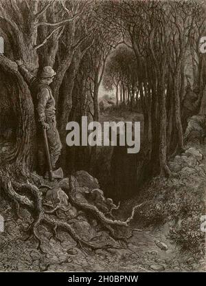 Illustration von Rime of the Ancient Mariner - Samuel Taylor Coleridge Stockfoto