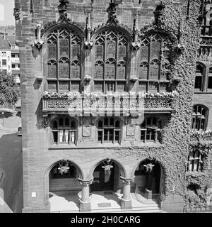 Das Rathaus in Hagen, Deutschland 1930er Jahre. Hagen city hall, Deutschland 1930. Stockfoto