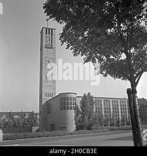 Nicolai Kirche Sterben in Dortmund, Deutschland 1930er Jahre. St. Nicolas Kirche in Dortmund, Deutschland 1930. Stockfoto