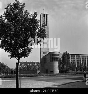 Nicolai Kirche Sterben in Dortmund, Deutschland 1930er Jahre. St. Nicolas Kirche in Dortmund, Deutschland 1930. Stockfoto