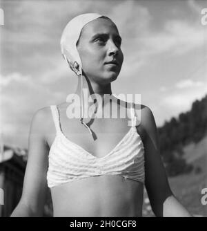Ein Ausflug Nach Bad Rippoldsau-Schapbach, 1930er Jahre Deutsches Reich. Eine Reise nach Bad Rippoldsau-Schapbach, Deutschland der 1930er Jahre. Stockfoto