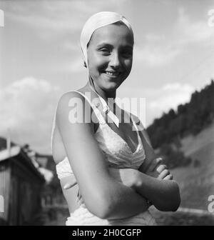 Ein Ausflug Nach Bad Rippoldsau-Schapbach, 1930er Jahre Deutsches Reich. Eine Reise nach Bad Rippoldsau-Schapbach, Deutschland der 1930er Jahre. Stockfoto