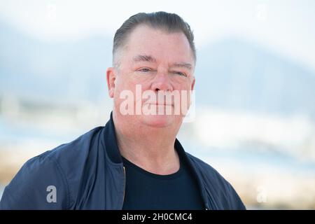 Peter Kurth nimmt an der Anschuldigung Fotoserie während der 4. Ausgabe des Cannes International Series Festival (Canneseries) in Cannes, am 12. Oktober 2021, Frankreich, Teil. Foto von David Niviere/ABACAPRESS.COM Stockfoto