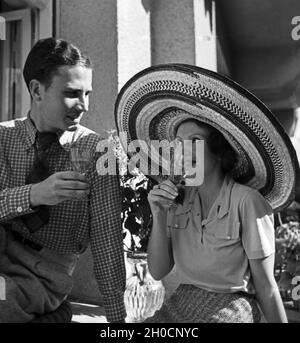 Impression einer Reise nach Norwegen, 1930er Jahre. Eine Reise nach Norwegen, 1930er Jahre. Stockfoto