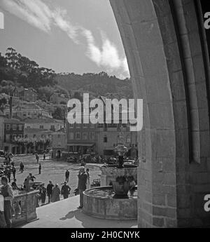 Impression einer Reise nach Norwegen, 1930er Jahre. Eine Reise nach Norwegen, 1930er Jahre. Stockfoto