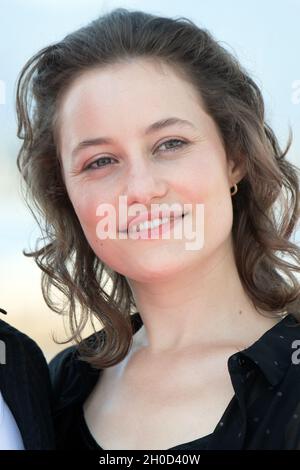 Dominique Davenport nimmt an der Fotoserie Sisi Teil, die am 12. Oktober 2021 in Cannes, Frankreich, anlässlich der 4. Ausgabe des Internationalen Filmfests der Canneseries in Cannes stattfand. Foto von David Niviere/ABACAPRESS.COM Stockfoto