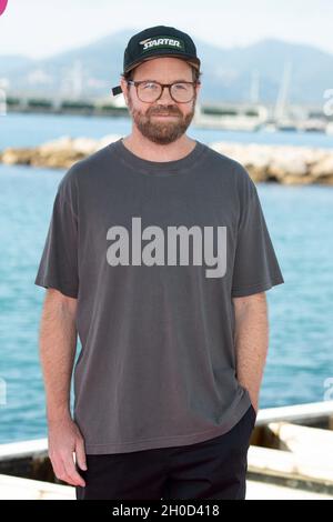 Sven Bohse nimmt an der Sisi Fotoserie Teil, die am 12. Oktober 2021 in Cannes, Frankreich, anlässlich der 4. Ausgabe des Internationalen Filmfests der Canneseries in Cannes stattfindet. Foto von David Niviere/ABACAPRESS.COM Stockfoto