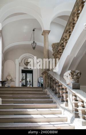 Archäologisches Museum Oliveriani, Pesaro, Marken, Italien, Europa Stockfoto