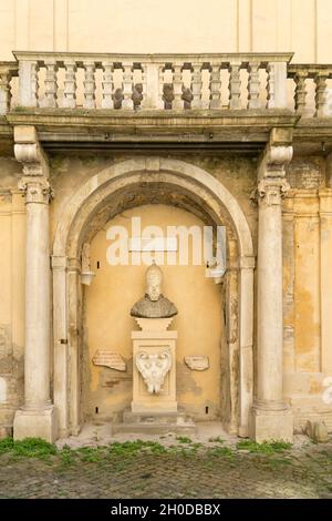 Archäologisches Museum Oliveriani, Pesaro, Marken, Italien, Europa Stockfoto