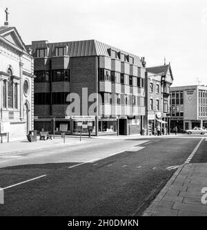 Northgate Street Gloucester UK 14. Juni 1976 Stockfoto