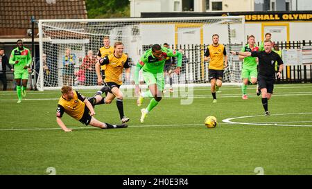 Rushall Olympic / Tamworth FC Stockfoto