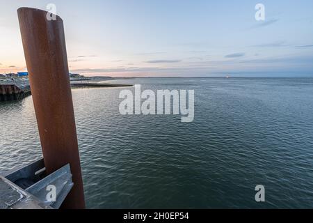 Liste Hafen auf der Insel Sylt, Deutschland Stockfoto