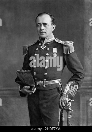 Porträt von Kapitän Robert Falcon Scott, 1905 Stockfoto