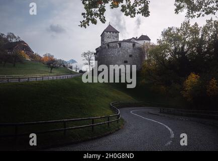 Schloss Vaduz - Vaduz, Liechtenstein Stockfoto