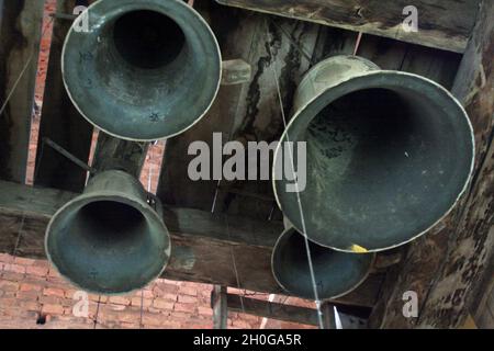 Church Bells, Santa Cruz, Bolivien Stockfoto