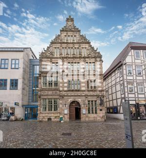 Rattenfangerhaus - Hameln, Niedersachsen, Deutschland Stockfoto