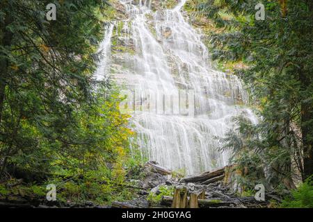 Bridal Veil Falls Provincial Park in der Nähe von Chilliwack, British Columbia, Kanada Stockfoto